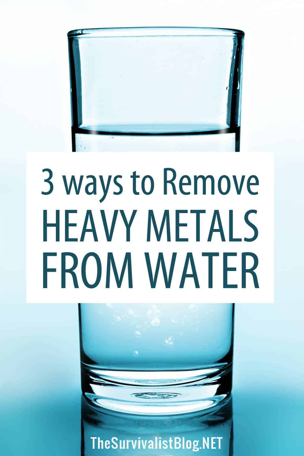 removing heavy metals Pinterest image