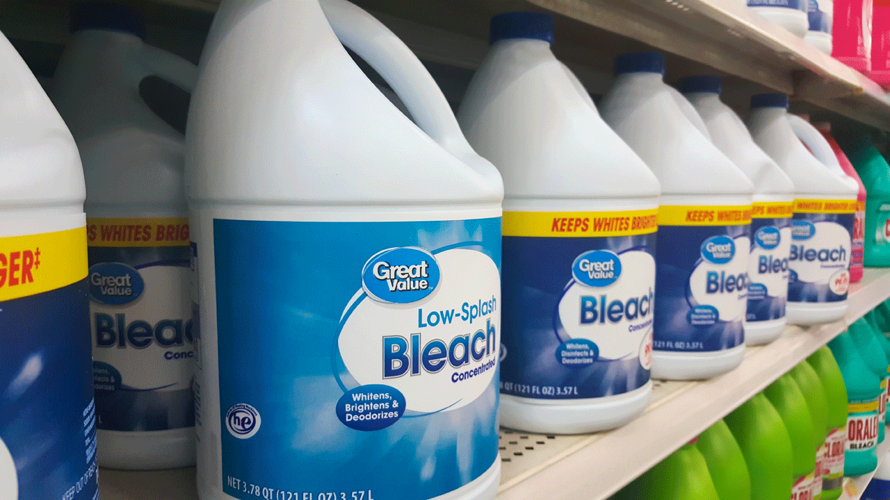 bleach-bottles