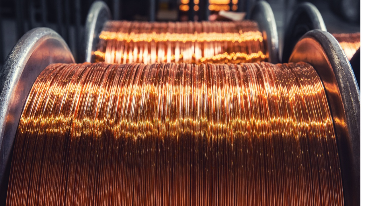 reel of copper