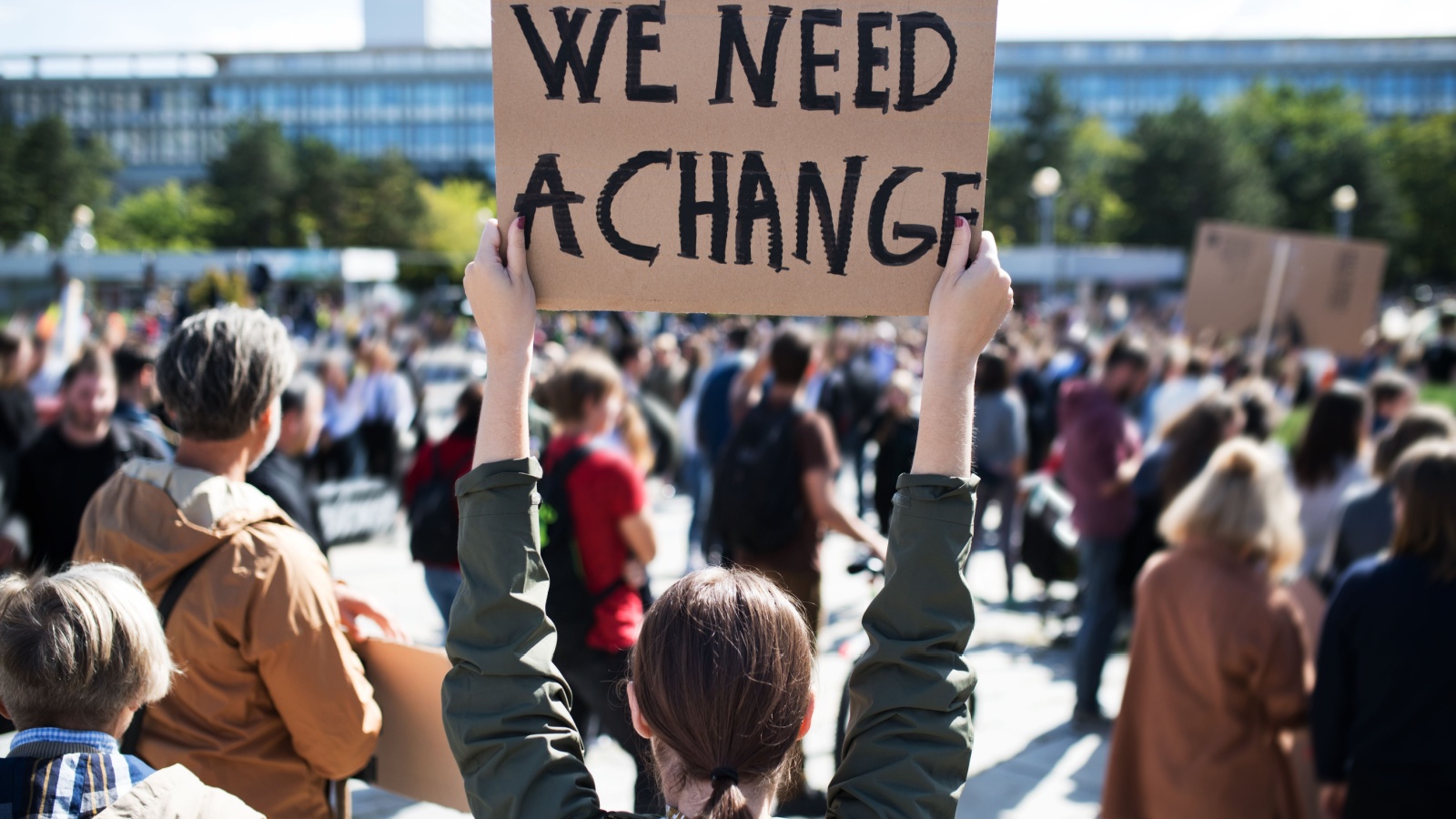 Political climate, People protesting