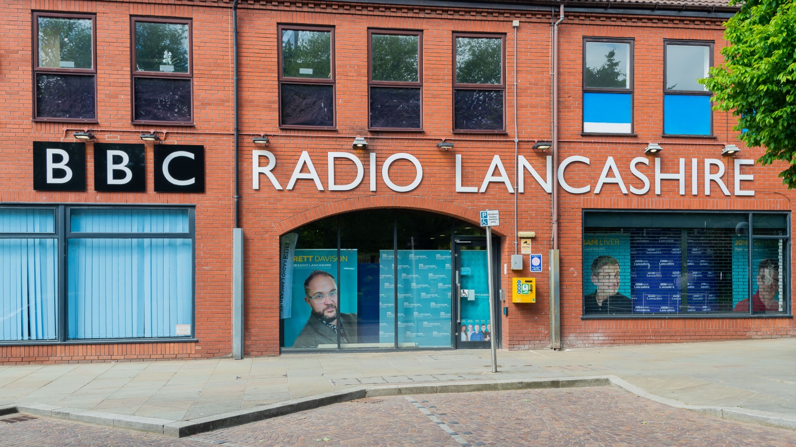 View of BBC Radio Lancashire from Darwen street