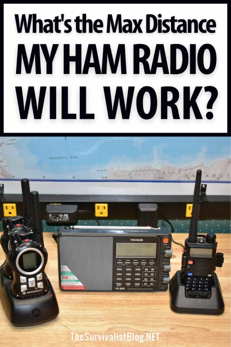 ham radio distance pinterest