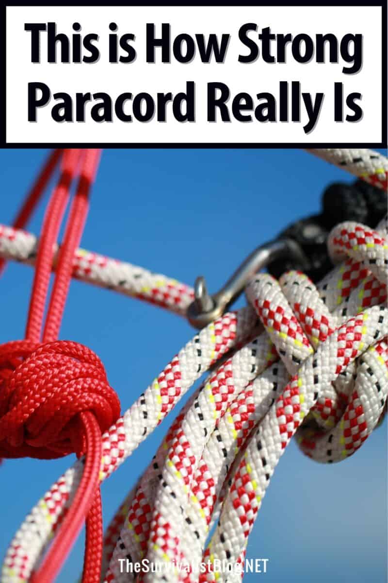 how strong paracord is pinterest