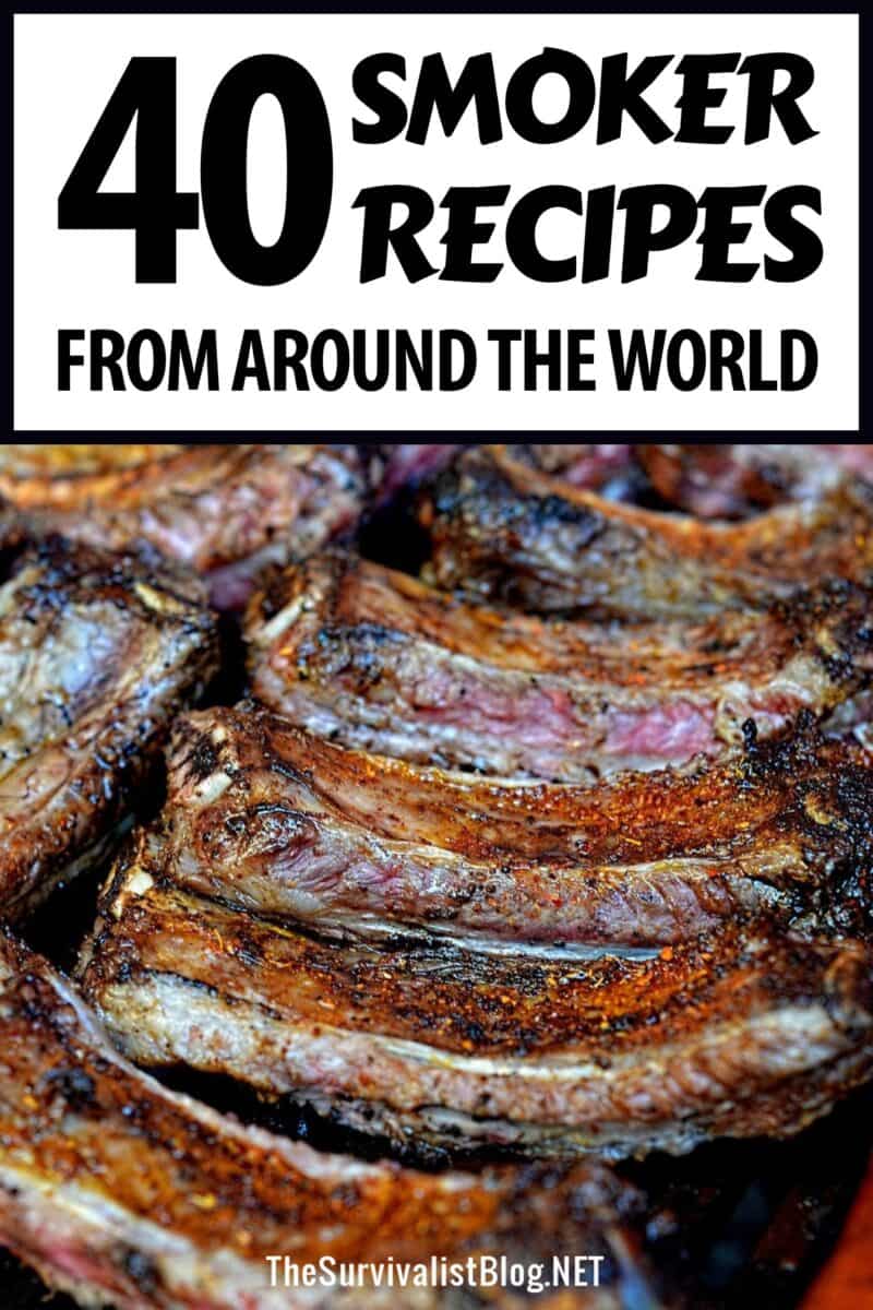 smoker recipes pinterest