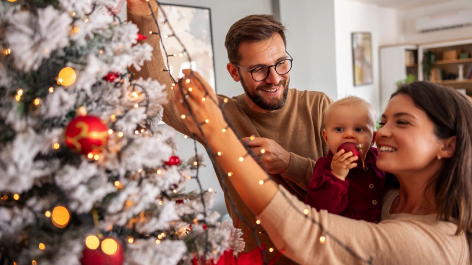 Decorating Christmas Tree