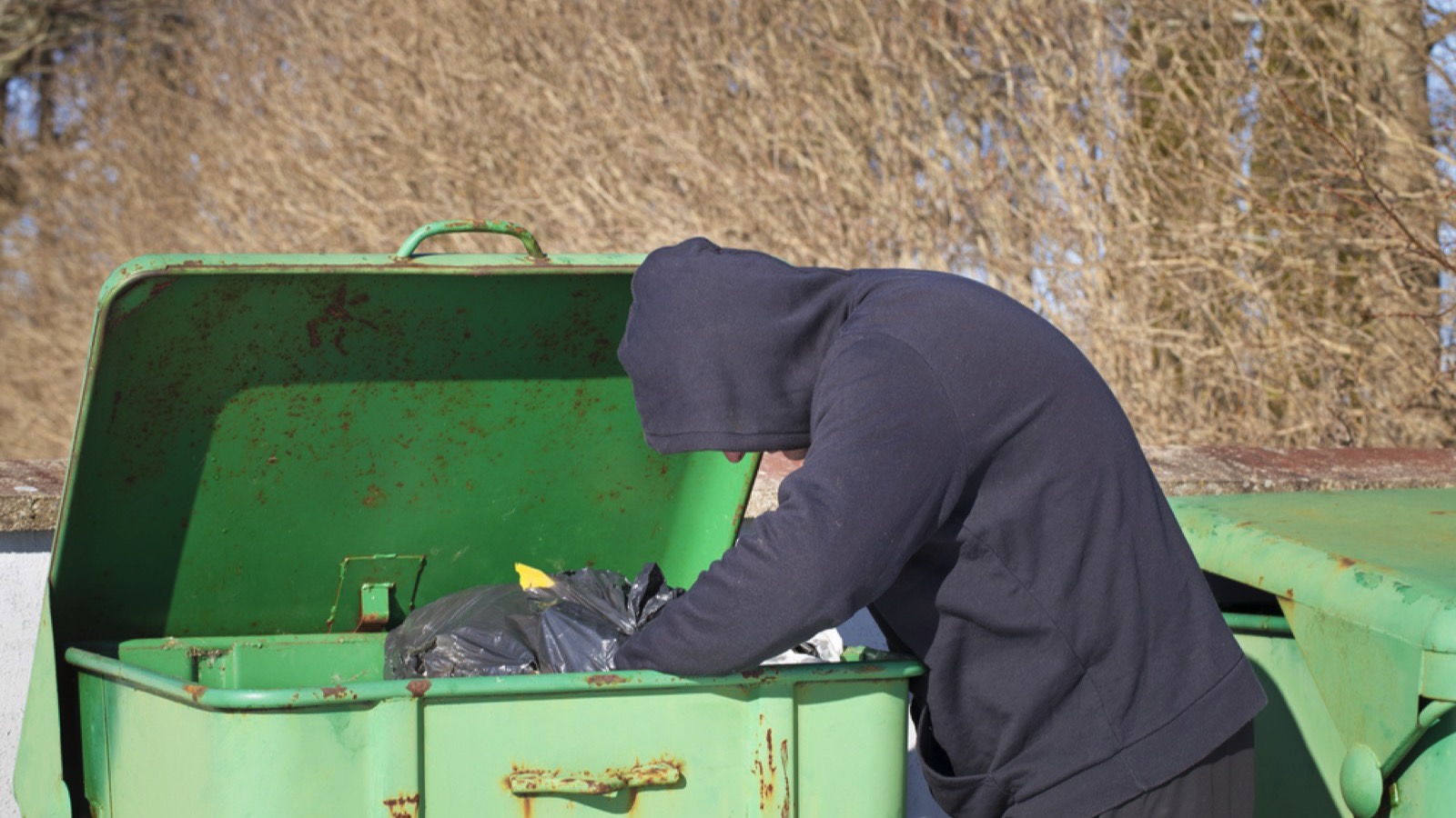 Eating from Dumpsters