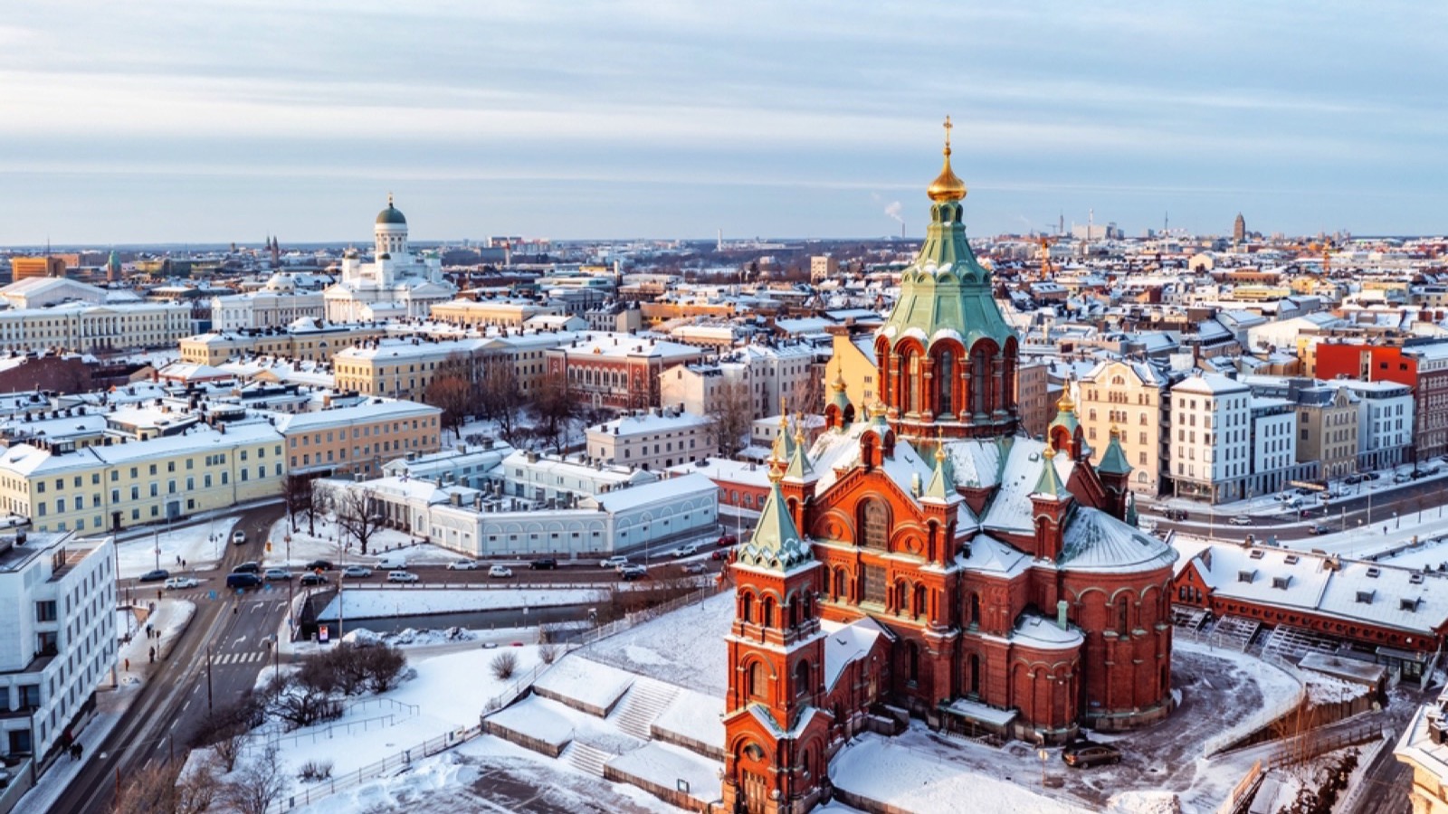 Helsinki city center, Finland