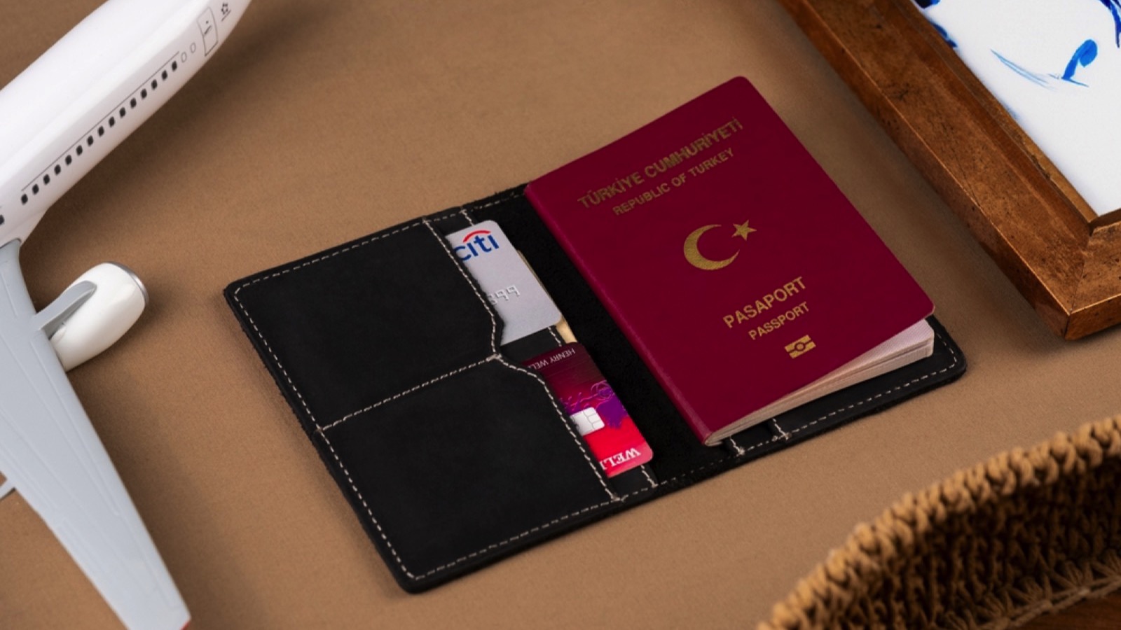 Passport in wallet