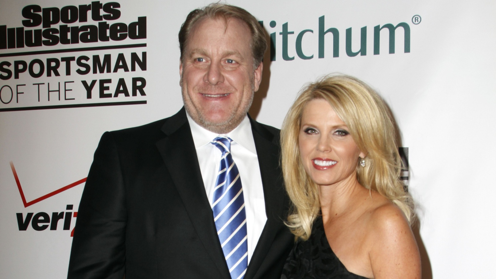 Curt Schilling and wife Shonda attend the Sports Illustrated Sportsman of the Year Awards at the IAC Building