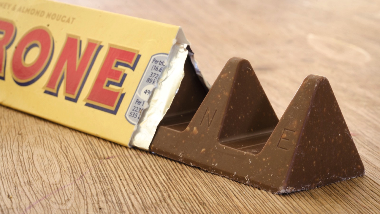 Toblerone chocolate