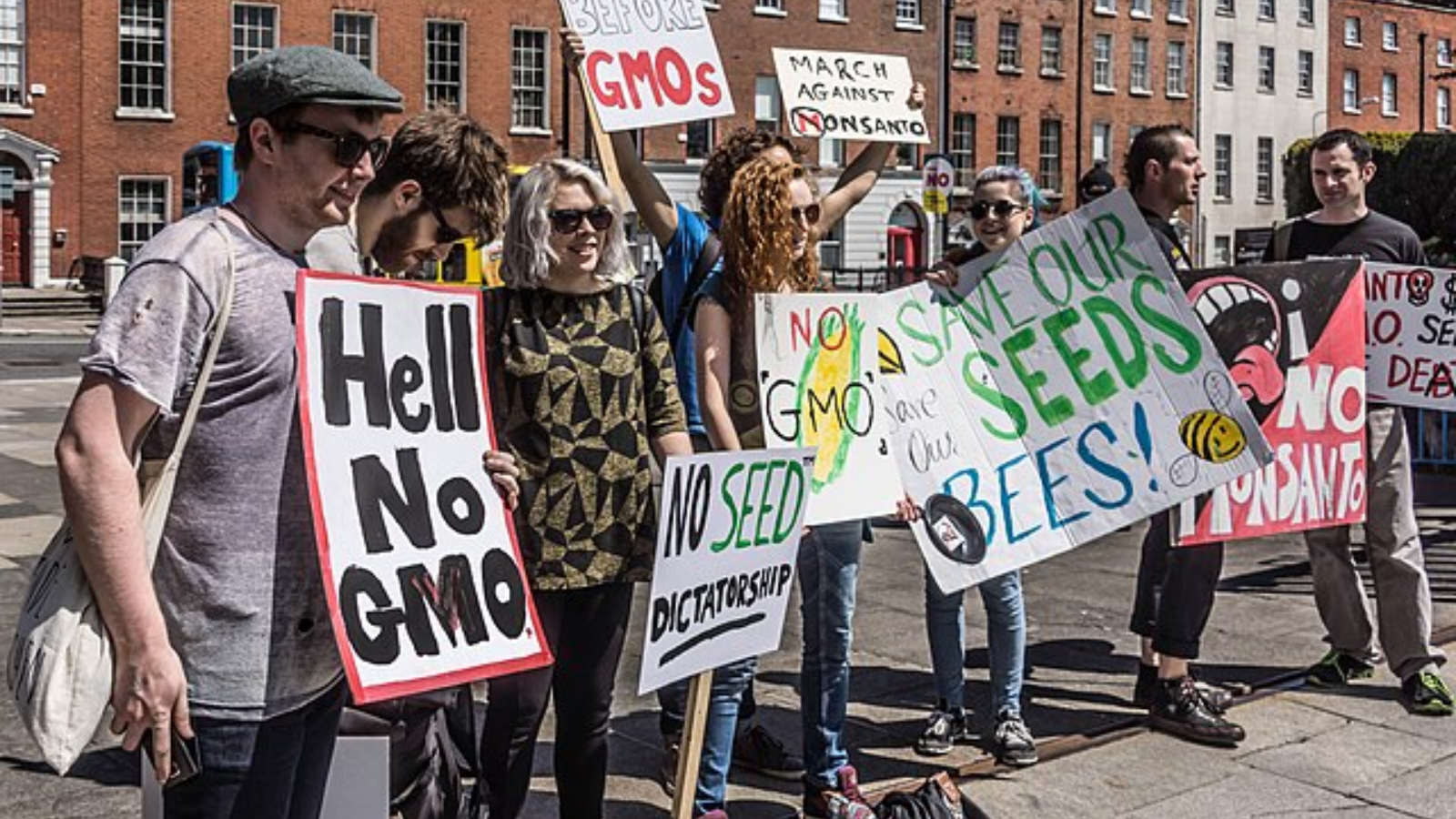 Genetically Modified Foods, protest