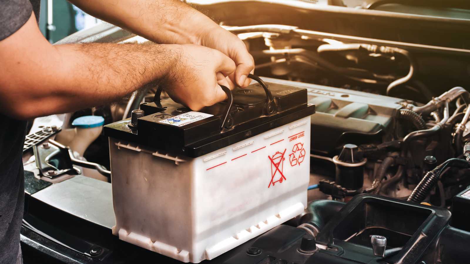 Car battery replacement